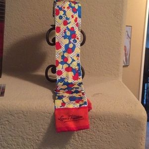 Louis Vuitton scarf for purse